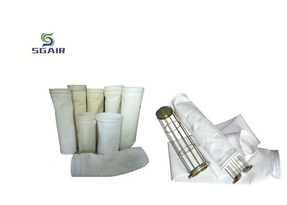 High Stability  5µm Industrial Dust Collector Bags Flame Resistance