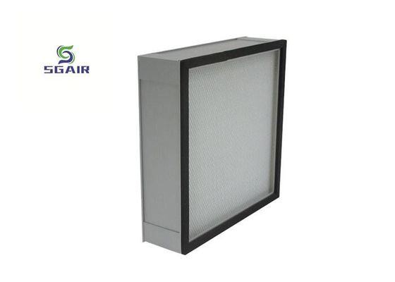 Square Large Media Area F9 Flat Panel Filter , Hepa Filter For AC Vent