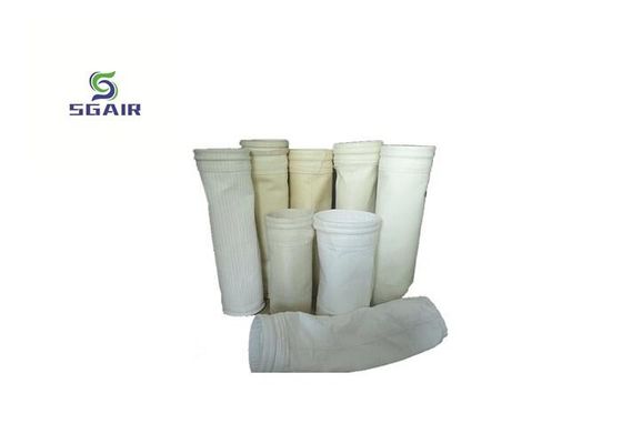 Acrylic  400 Micron Dust Extractor Filter Bags For Plastics Industry
