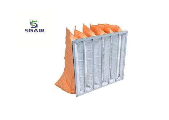 99.97% Bag Air Filter Hepa 14 Filter Washable For Tiny Dust Particulate