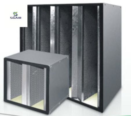 V-Type Activated Carbon Combined Air Filter More Airflow In Limited Space Easy To Install.