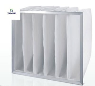 Non Woven Fabric Pocket HEPA Air Filter with Rigid Structure