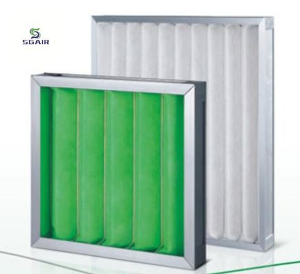 Rigid Structure Pleated Pre Filter Washable Low Resistance