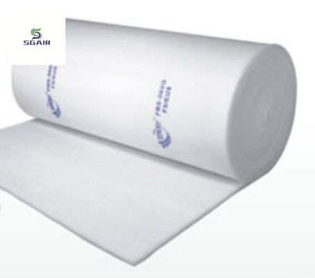 Dust Removal Medium Filter Media / Ceiling Filter For Spray Booth