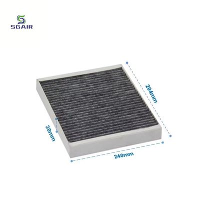 99.99% Activated Carbon Air Filter With Low Resistance Strong Adsorption Capacity