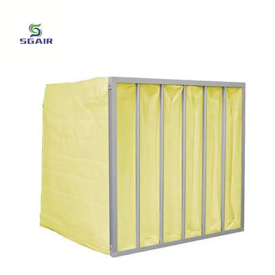 F7 Small Volume Pocket Air Filter Large Dirt Holding Capacity