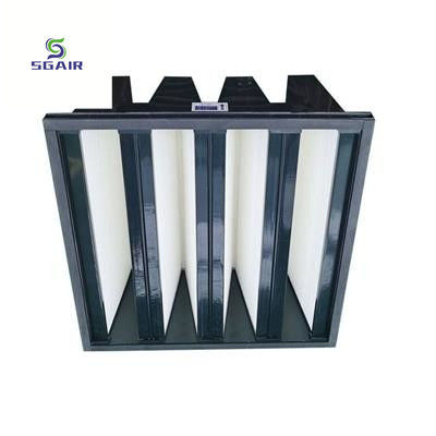 Customized Pleated Air Filters Low Pressure for Clean room