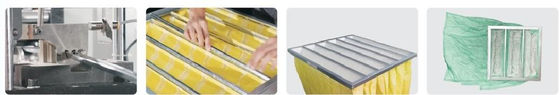 Full Automatic Stripe Forming Filter Production Equipment Machine