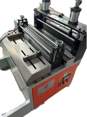 0.6-0.8Mpa Air Filter Making Machine With 0.4m3/min Air Consumption And 1 Year