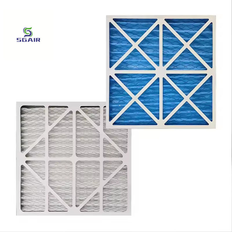 99.99% HVAC Air Filters Reusable Anti Corrosion For Air Handlers