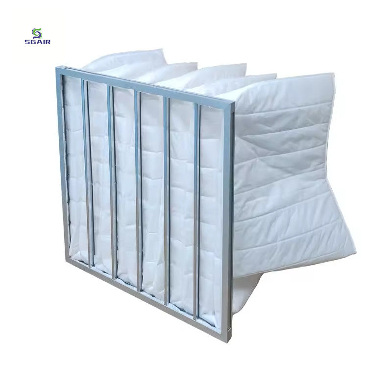 High Efficiency Pocket Air Filter with 99.9% Filtration Efficiency