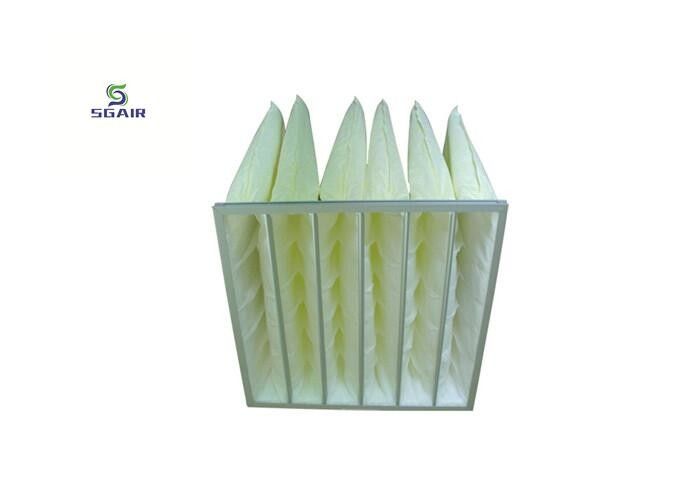 F6 Ultrasonic Sealing Aluminum Bag Filter Long Working Life