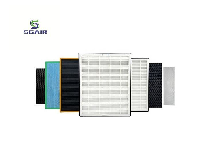 PP PF HEPA Air Purifier Filters 0.3um 99.97% for Household