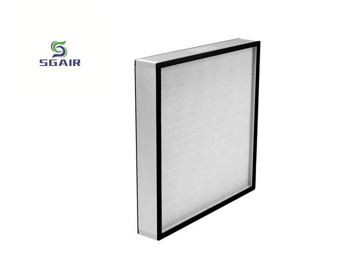 Temperature Resistance Microfiber Paper Central AC Hepa Filter For Asthma