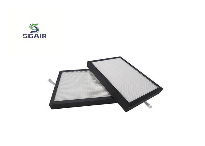 Long Life Span 592mm Air Conditioning Hepa Filters Light Weight