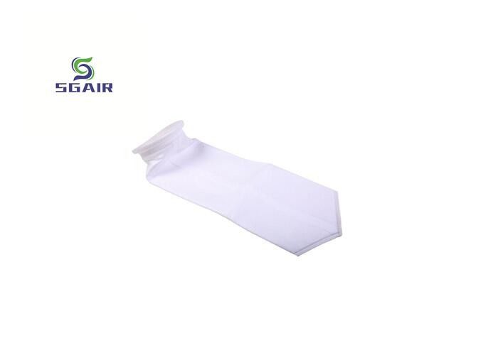 1.9mm Polyester Nonwoven Dust Bag Filter , High Temperature Filter Bags