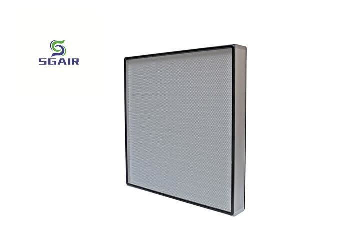 Aluminum Large Inventory 50pa Air Conditioning Hepa Filters , Panel Filter