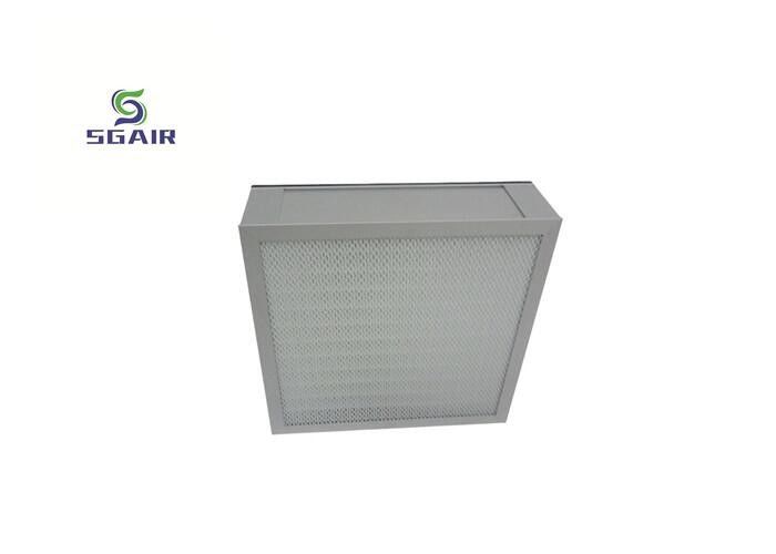 Synthetic Fiber 99.99% Hepa Filter Panel For Air Conditioning