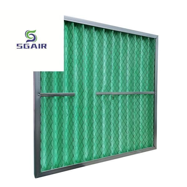 Non Woven F8 Secondary Air Conditioning Hepa Filters With Aluminum Frame