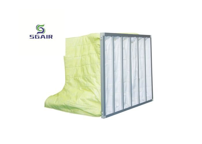 Chemical Fibre Low Resistance H13 Hepa Filter Replacement , Hepa Media Filter