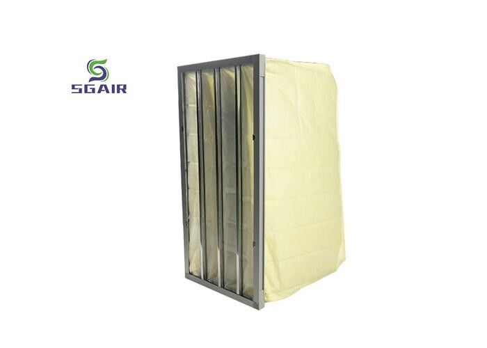 Cleanroom Fiberglass Hepa Filter with F5 F6 F7 High Filtration Efficiency