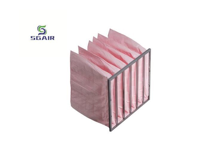 Fiber glass Material Hepa Bag Air Filter 99.97% Customized