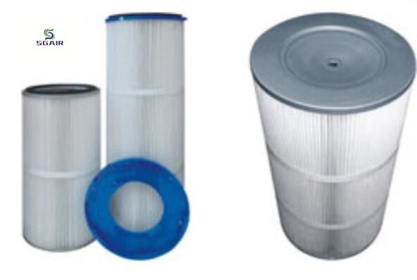 Dust Filter Cartridge Opening And Wrinkle Re -Designed To Increase Effective Fitrationarea