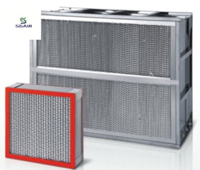 High Efficiency High Temp HEPA Filter High Temp Resistant Support OEM