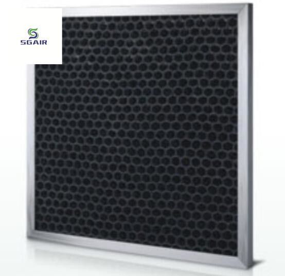 Honeycomb Activated Carbon Air Filter Better Adsorbing And Aerodynamics Performance