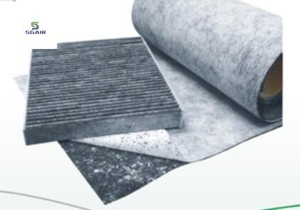 High Arbon Content Sandwich Activated C Arbon Cloth Good Adsorption And Dust Capture Performance