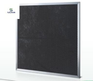 Galvanized Steel Activated Carbon Plank Air Filter Frame And Grid Is Reusable