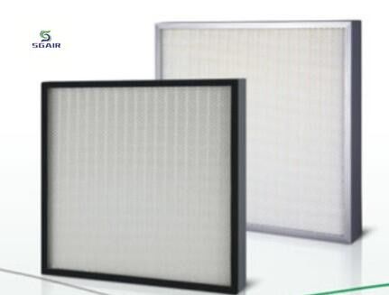 High Efficiency Mini-Pleat HEPA Filter &amp; ULPA Filter Light-Weight Design