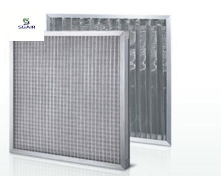 Multilayers Metal Mesh Pre Filter with Wavy Aluminum Mesh and SS Mesh