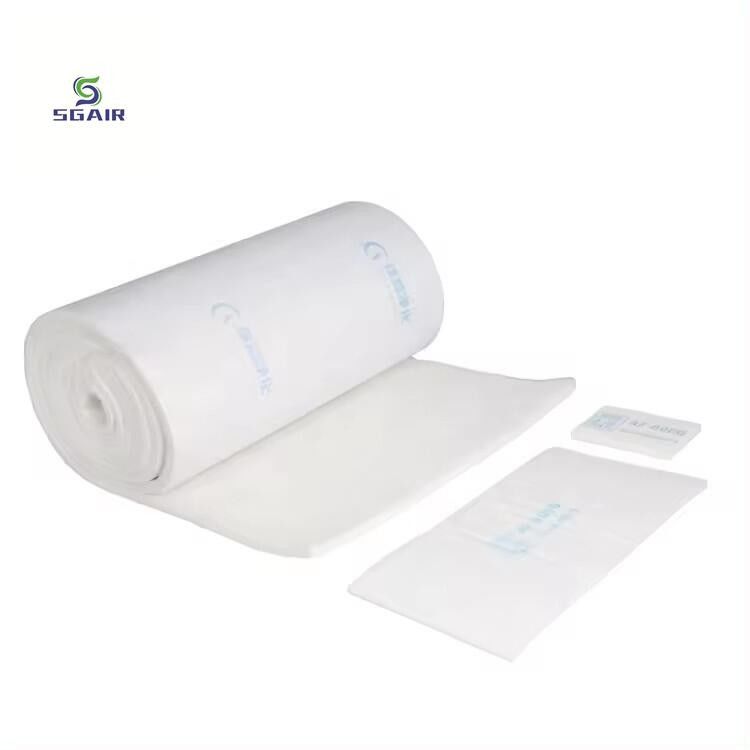 Medium Ceiling Filter Media Cloth Or Mesh For Spray Booth Air inflow system