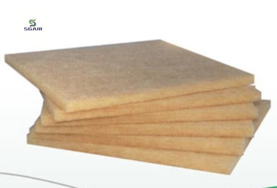 Synthetic Fiber HEPA Air Filter High Temperature Resistant Flame Retardant