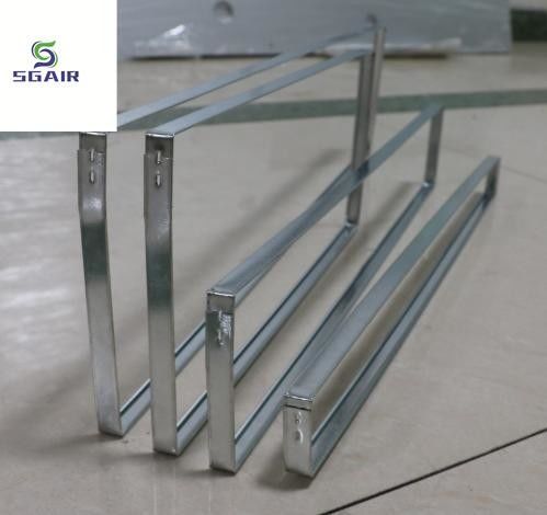 Galvanized Steel Hepa Air Filter Holder Frame Customized