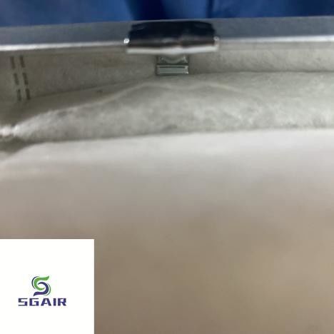 Hepa Bag Filter T Shaped Metal Buckle For Aluminum Profile Frame
