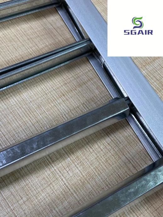 Custom Hepa Air Filter Galvanized GI Compression Strip