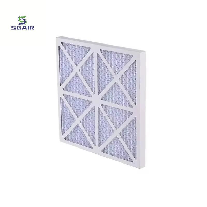 Paper Frame 99.99% HVAC Air Filters Remove Harmful Gases