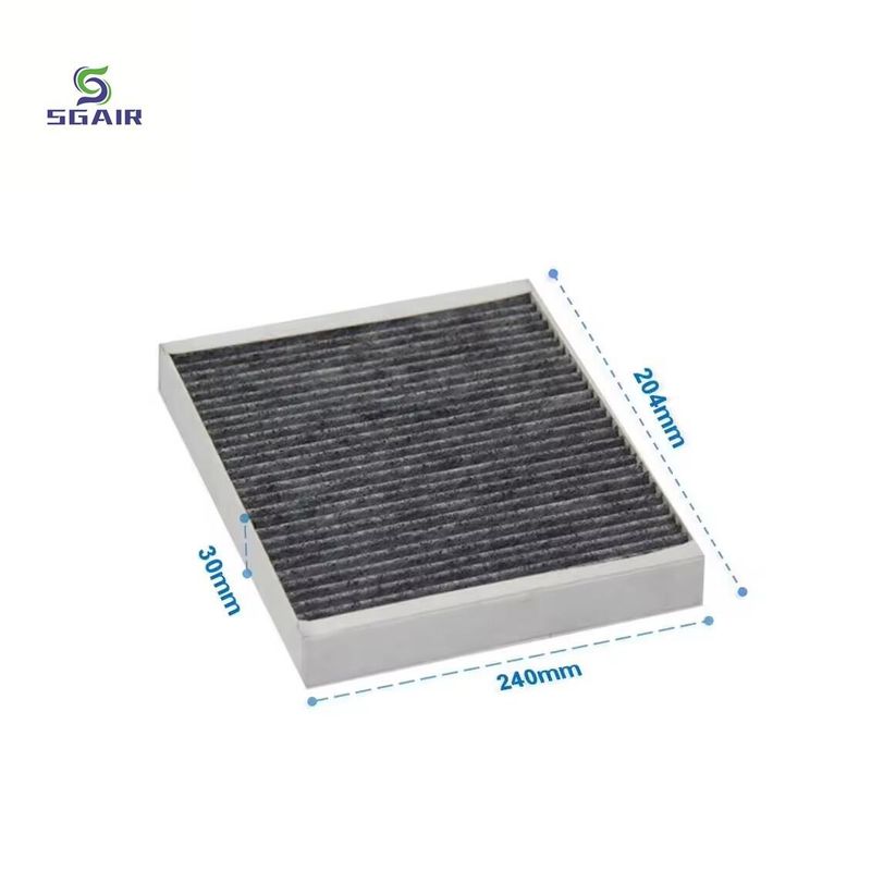 99.99% Activated Carbon Air Filter With Low Resistance Strong Adsorption Capacity