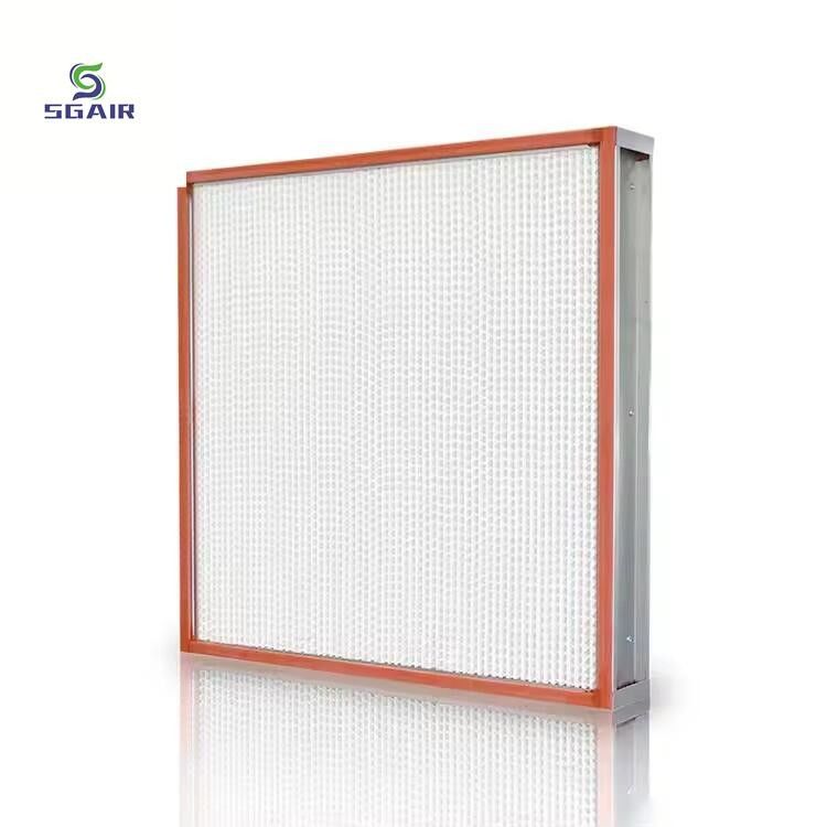 F9-H14 Efficiency Heat Resistant Air Filter High Temperature Resistant