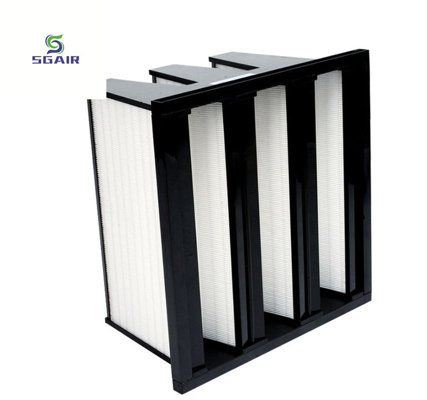 Compact Dense Pleated Hepa Filter With F9 Efficiency