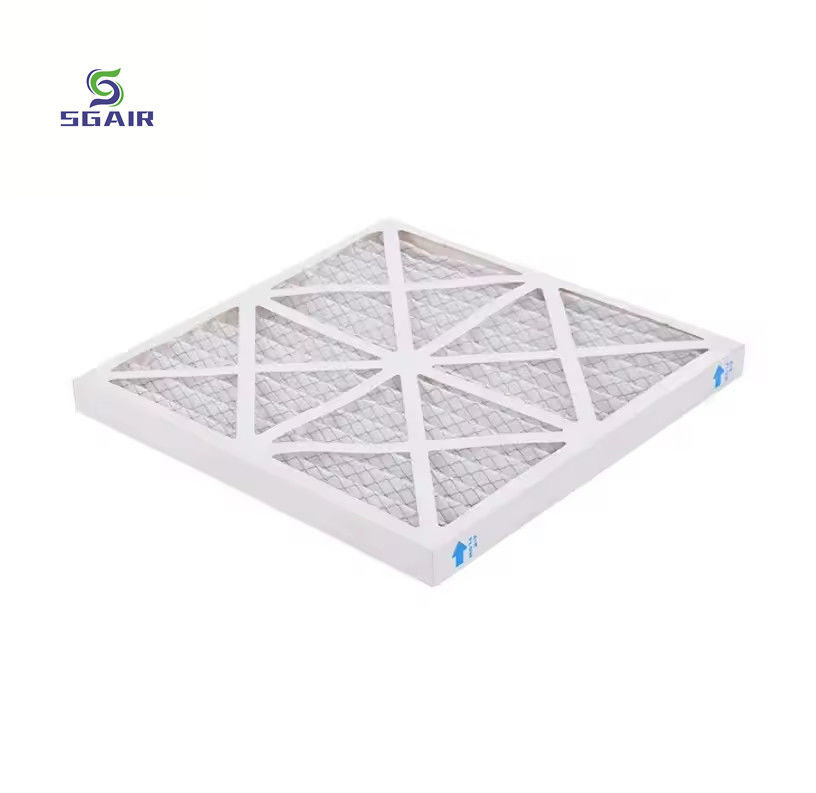 G4 Synthetic Fiber Pre Filter Air Conditioning Filter High Dust Containing