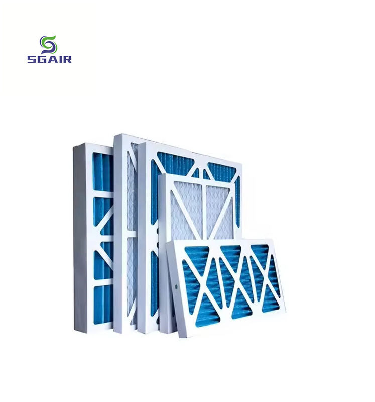 Synthetic Fiber G4 Pre Filter Removable And Cleanable For Cleanroom