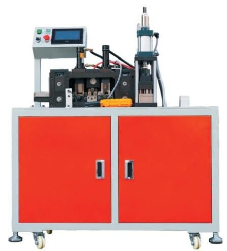 Fast Air Pressure 0.6-0.8MPa Air Filter Frame Making Machine Production Speed 12pcs/min