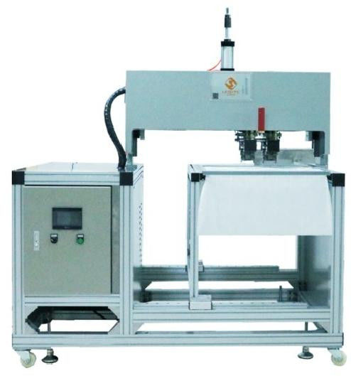 Double Head Semi Automatic Riveting Machine Punching Flanging Type