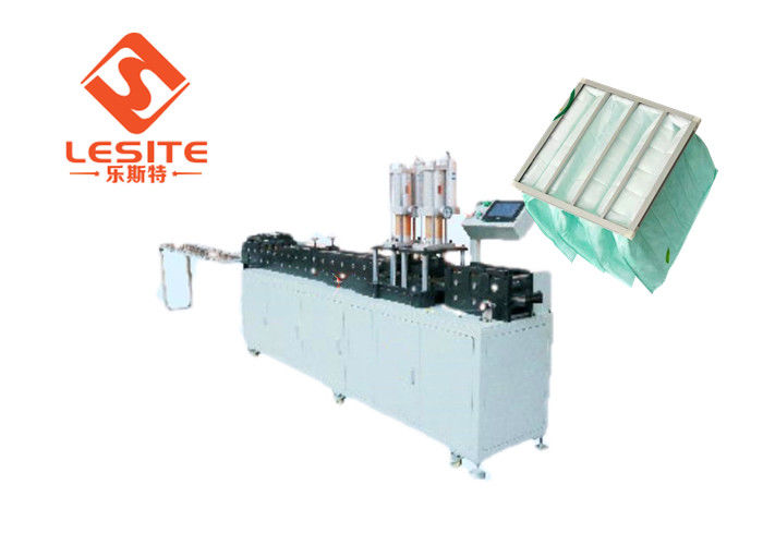 380V/50Hz Power Supply Air Filter Frame Making Machine With Omron Control System Customizable Frame Size
