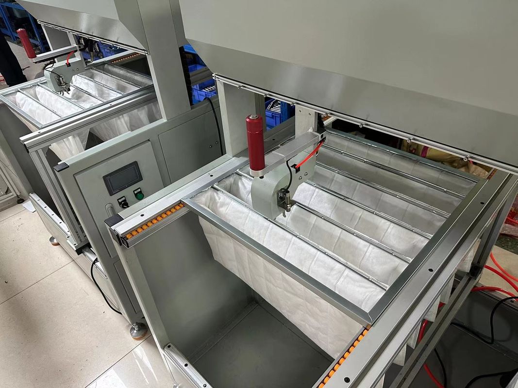 Adjustable Thickness Customizable Filter Media Air Filter Frame Machine 2.2kW
